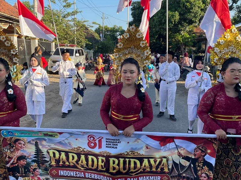 KEGIATAN PARADE BUDAYA DALAM RANGKA HUT KE 81 RI